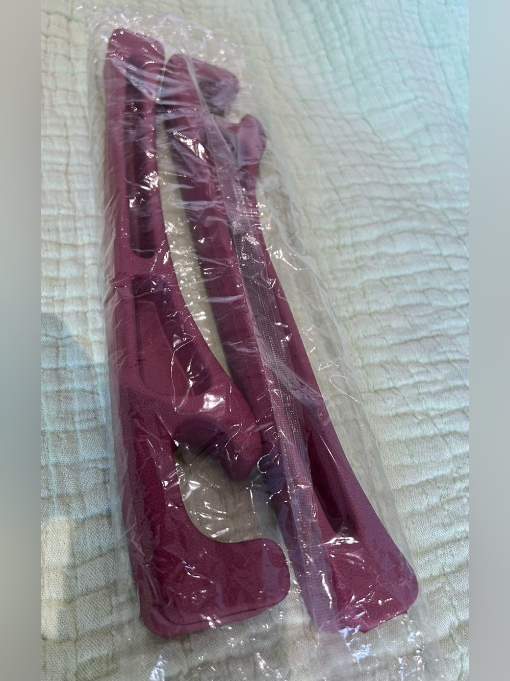 2-Pack Plum Car Seat Gap Fillers PU Leather Seat Crevice Organizers New
